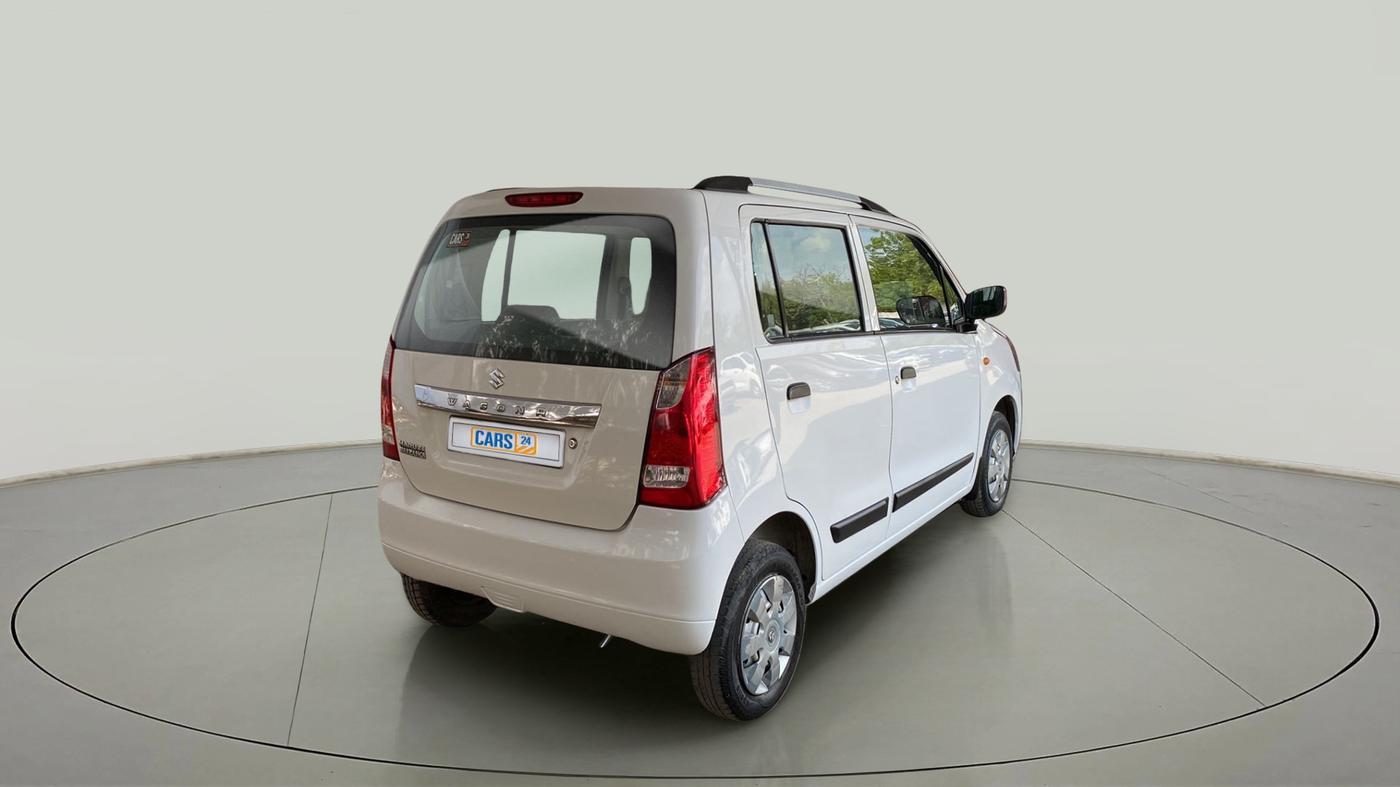 2018 Maruti Wagon R 1.0 LXI, Petrol, Manual, 49,098 km, Right Back Diagonal