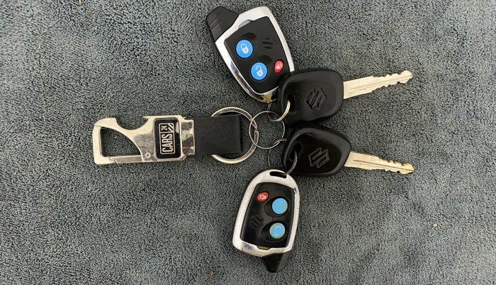 2014 Maruti Ritz VXI, Petrol, Manual, 58,169 km, Key Close Up