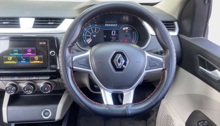 2020 Renault TRIBER RXZ AMT, Petrol, Automatic, 27,583 km, Steering Wheel Close Up