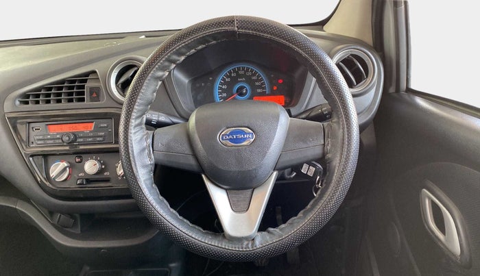 2018 Datsun Redi Go T(O) 1.0 AMT, Petrol, Automatic, 27,960 km, Steering Wheel Close Up
