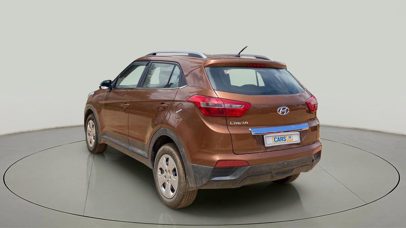 2016 Hyundai Creta E PLUS 1.6 PETROL, Petrol, Manual, 48,955 km, Left Back Diagonal