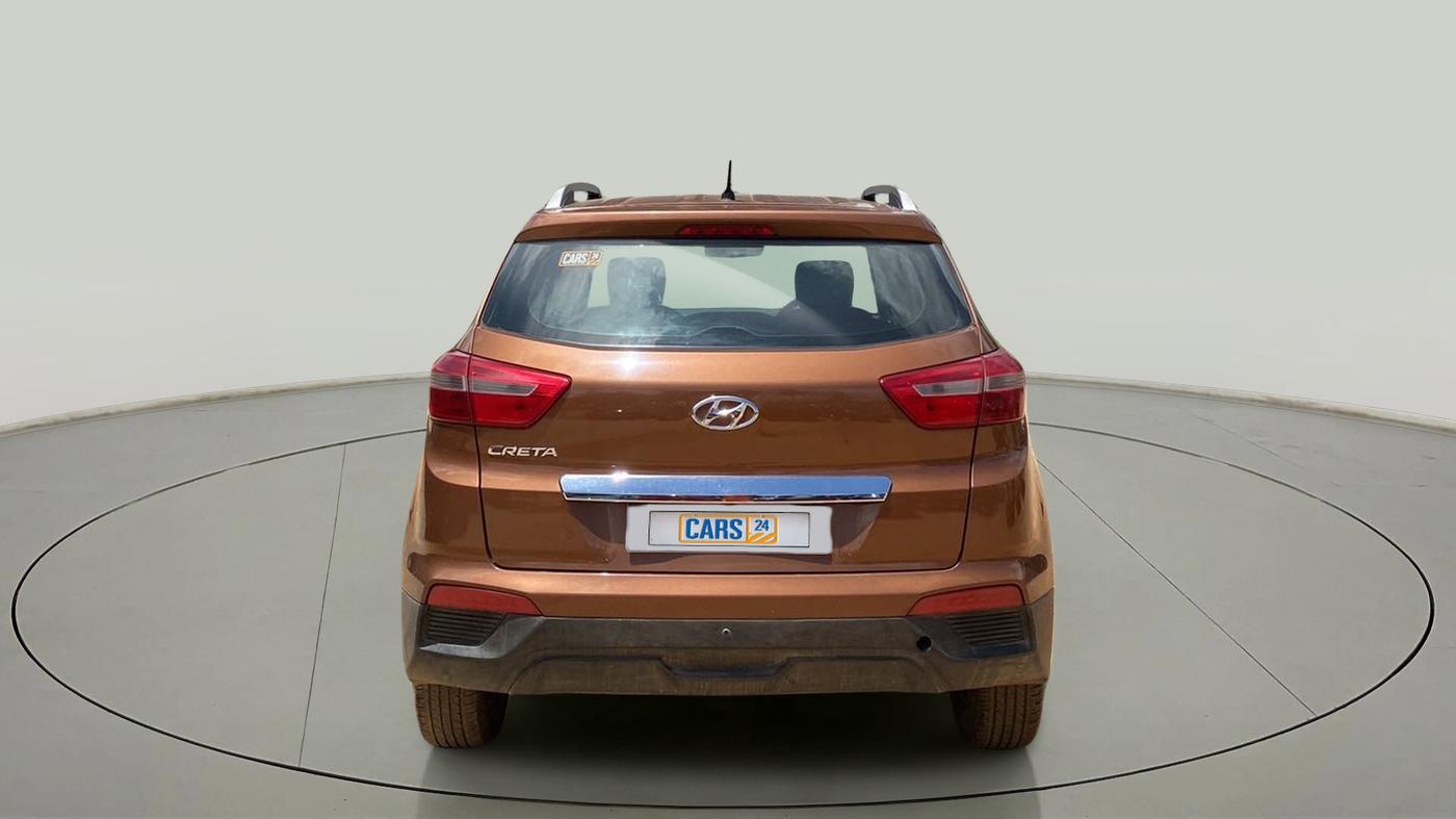 2016 Hyundai Creta E PLUS 1.6 PETROL, Petrol, Manual, 48,955 km, Back/Rear
