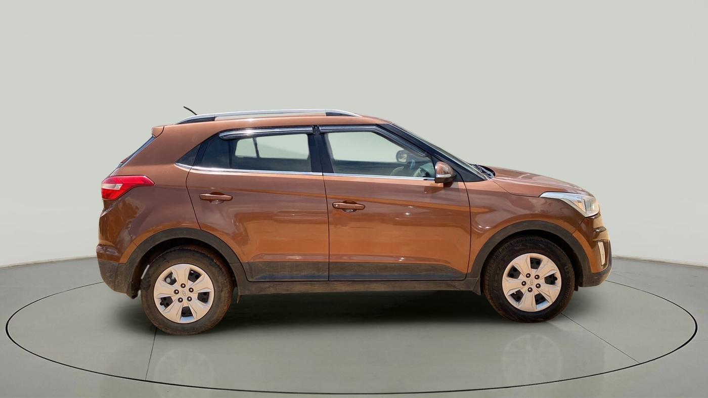 2016 Hyundai Creta E PLUS 1.6 PETROL, Petrol, Manual, 48,955 km, Right Side View