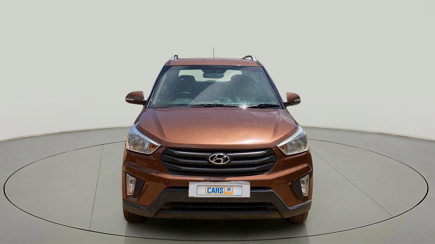 2016 Hyundai Creta E PLUS 1.6 PETROL, Petrol, Manual, 48,955 km, Front