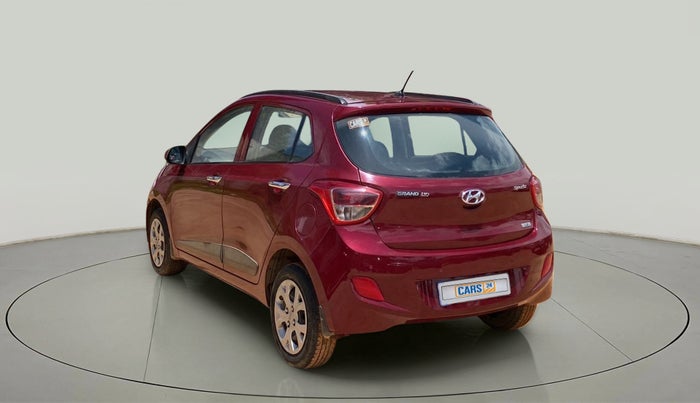 2015 Hyundai Grand i10 SPORTZ 1.2 KAPPA VTVT, Petrol, Manual, 26,534 km, Left Back Diagonal