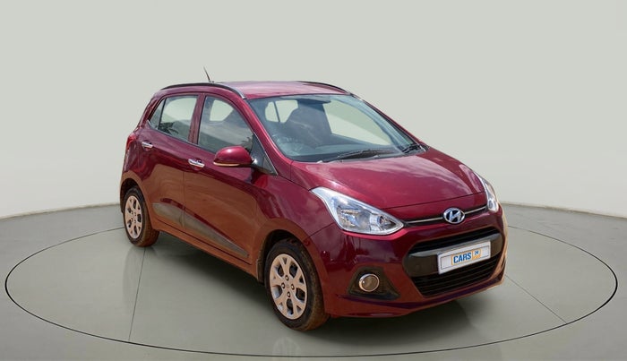 2015 Hyundai Grand i10 SPORTZ 1.2 KAPPA VTVT, Petrol, Manual, 26,534 km, Right Front Diagonal