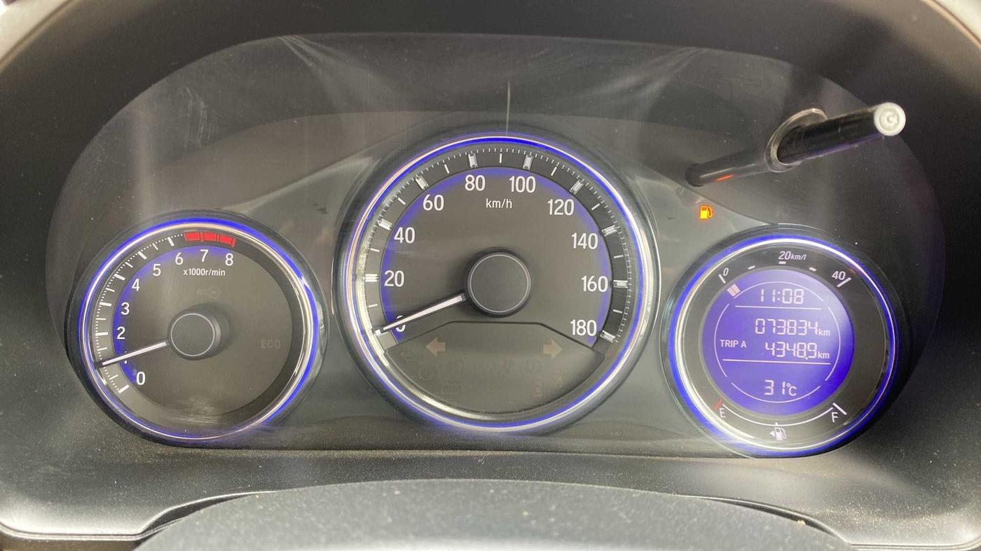 2016 Honda Amaze 1.2L I-VTEC SX, Petrol, Manual, 74,013 km, Odometer Image
