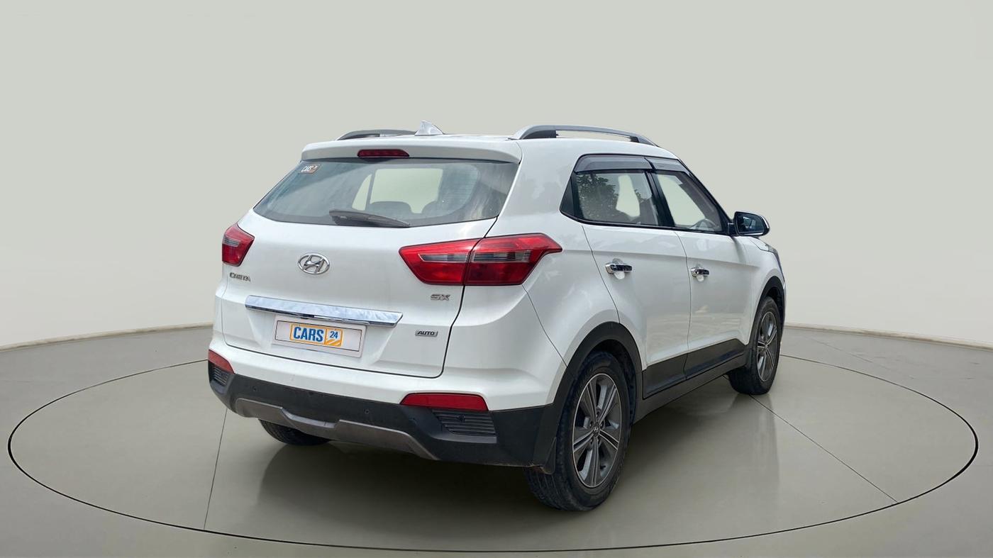 2016 Hyundai Creta SX PLUS AT 1.6 PETROL, Petrol, Automatic, 78,147 km, Right Back Diagonal