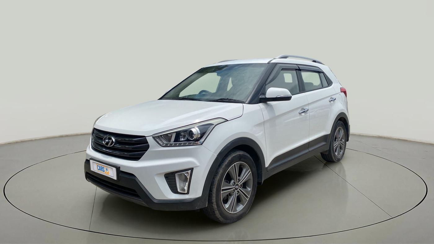 2016 Hyundai Creta SX PLUS AT 1.6 PETROL, Petrol, Automatic, 78,147 km, Left Front Diagonal