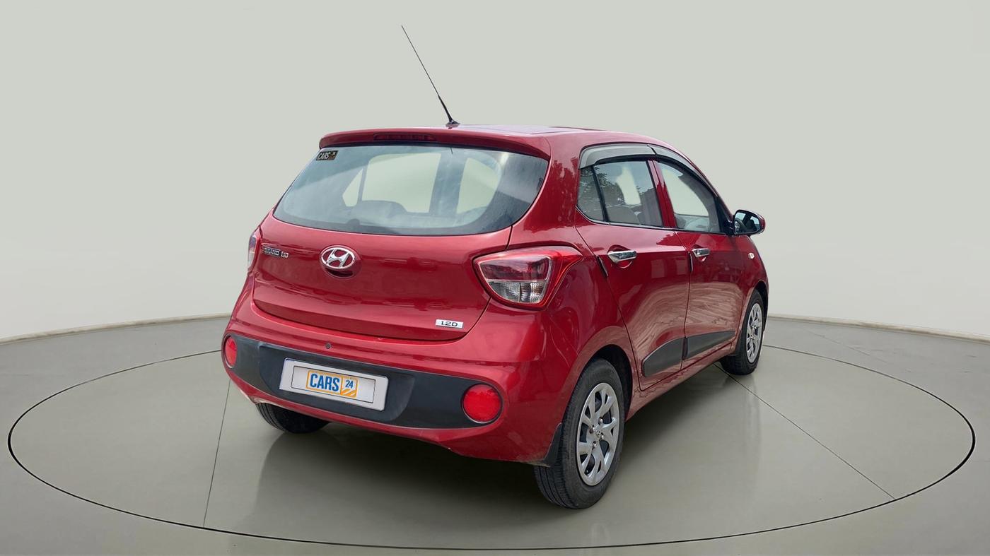 2017 Hyundai Grand i10 MAGNA U2 1.2 CRDI, Diesel, Manual, 80,340 km, Right Back Diagonal