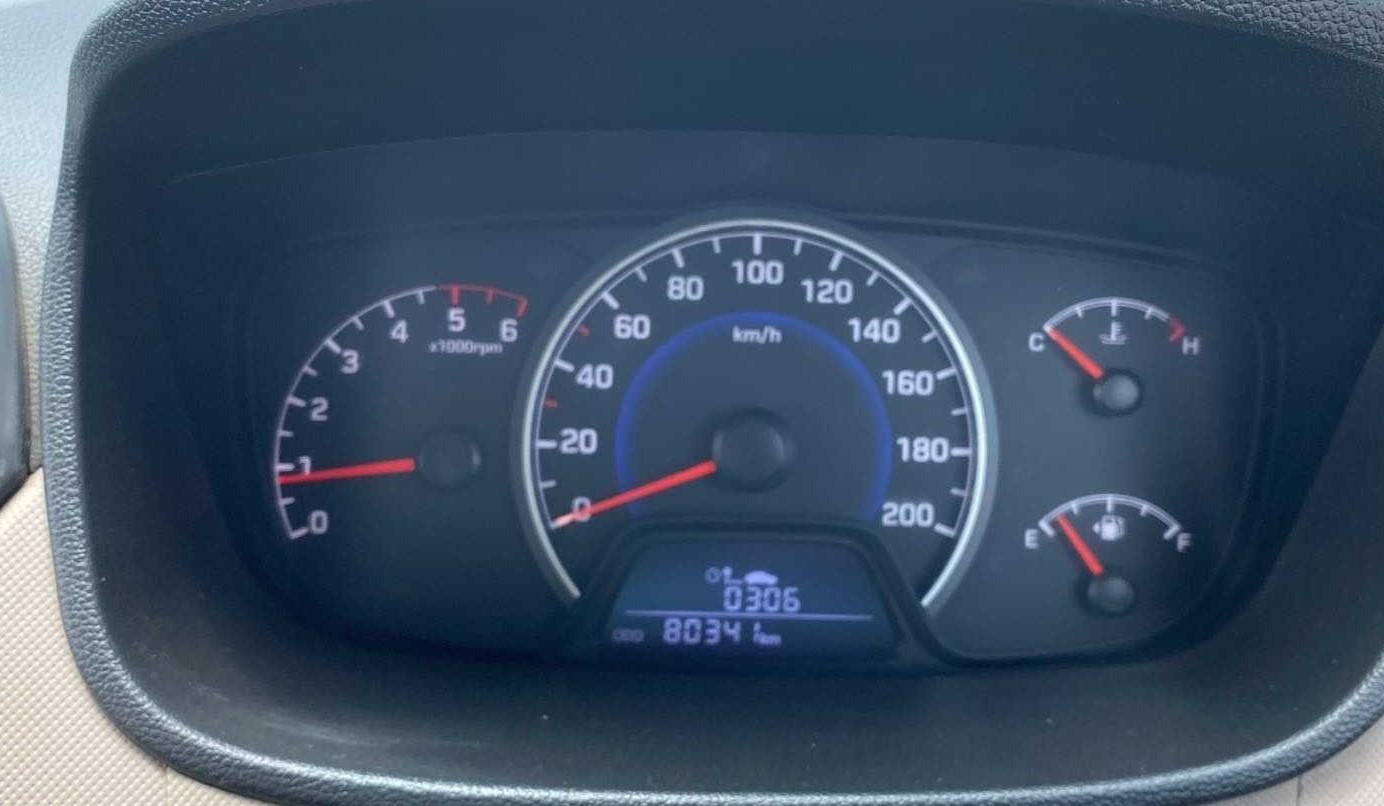 2017 Hyundai Grand i10 MAGNA U2 1.2 CRDI, Diesel, Manual, 80,340 km, Odometer Image