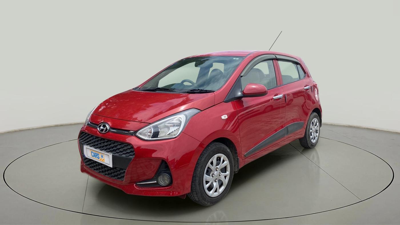 2017 Hyundai Grand i10 MAGNA U2 1.2 CRDI, Diesel, Manual, 80,340 km, Left Front Diagonal