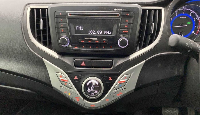 2017 Maruti Baleno ZETA CVT PETROL 1.2, Petrol, Automatic, 41,542 km, Air Conditioner