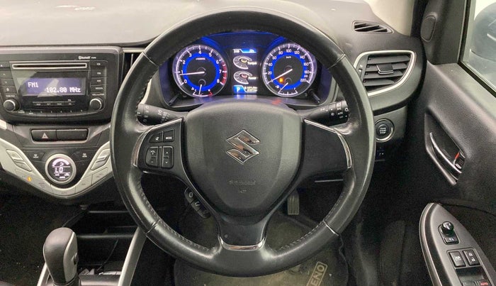 2017 Maruti Baleno ZETA CVT PETROL 1.2, Petrol, Automatic, 41,542 km, Steering Wheel Close Up
