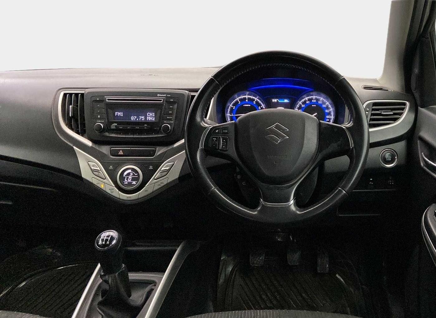 2016 Maruti Baleno ZETA PETROL 1.2, Petrol, Manual, 47,984 km, Steering Wheel Close Up