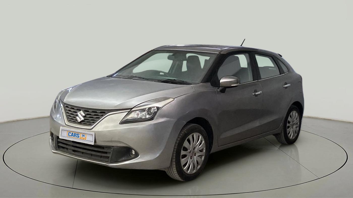 2015 Maruti Baleno ALPHA PETROL 1.2, CNG, Manual, 55,286 km, Left Front Diagonal