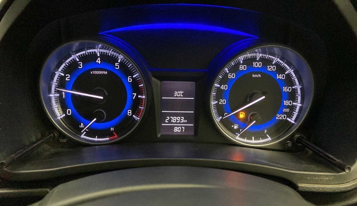 2020 Maruti Baleno DELTA PETROL 1.2, Petrol, Manual, 27,841 km, Odometer Image