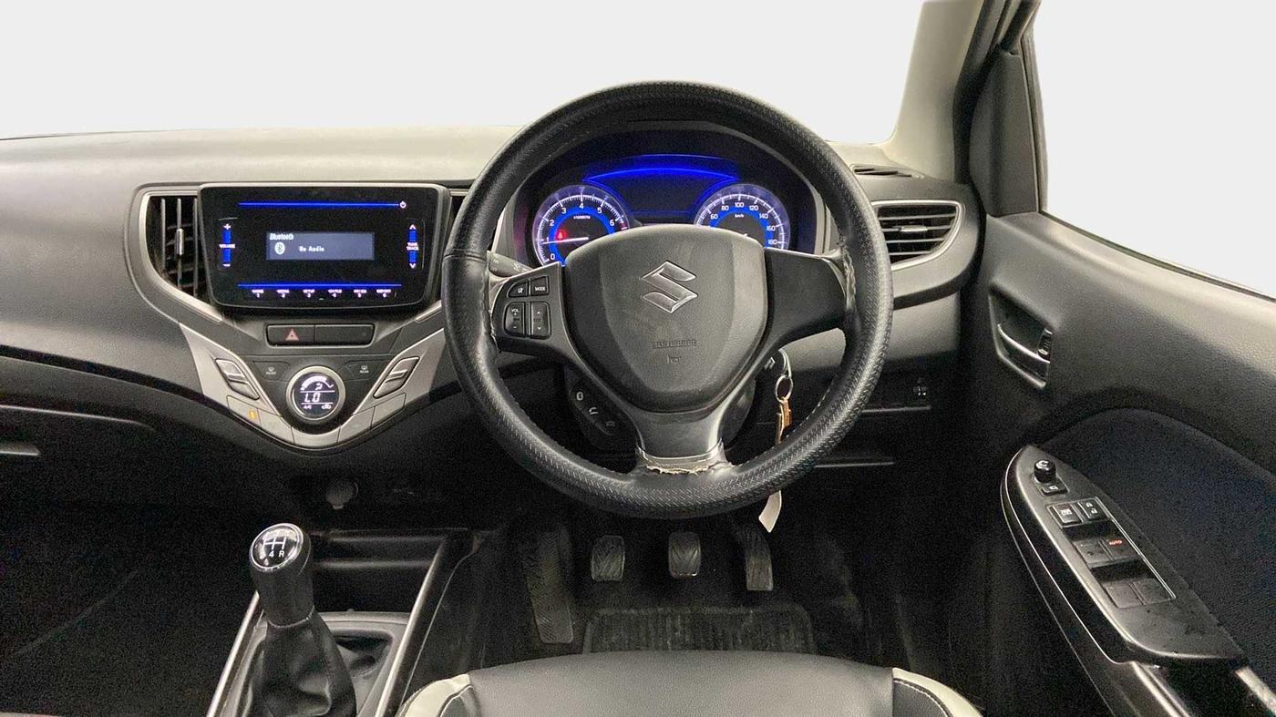 2020 Maruti Baleno DELTA PETROL 1.2, Petrol, Manual, 27,841 km, Steering Wheel Close Up