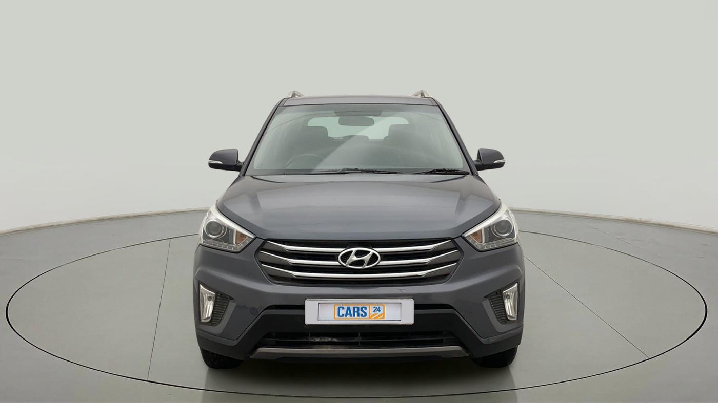 2017 Hyundai Creta SX PLUS AT 1.6 PETROL, Petrol, Automatic, 52,180 km, Front