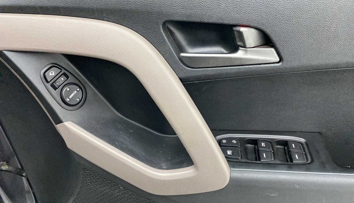 2017 Hyundai Creta SX PLUS AT 1.6 PETROL, Petrol, Automatic, 52,180 km, Driver Side Door Panels Control