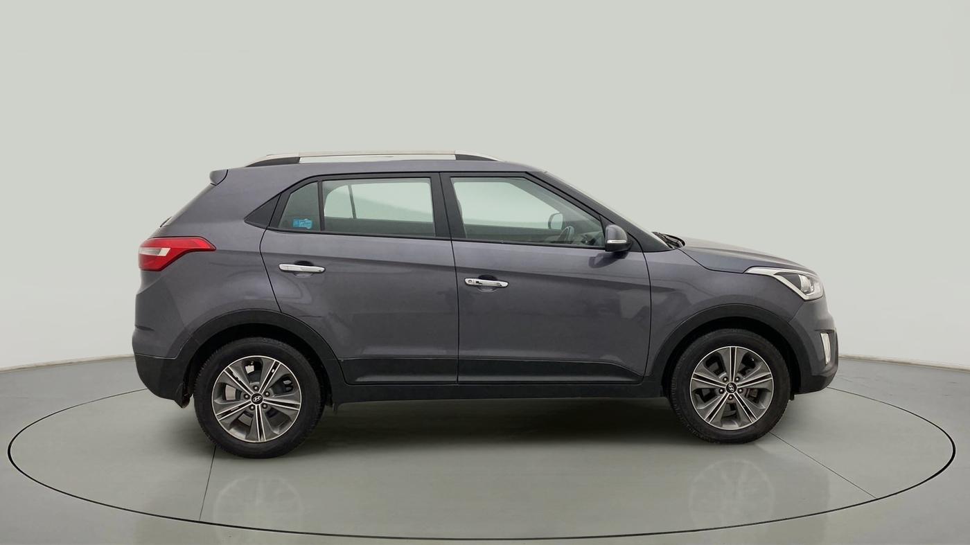 2017 Hyundai Creta SX PLUS AT 1.6 PETROL, Petrol, Automatic, 52,180 km, Right Side View