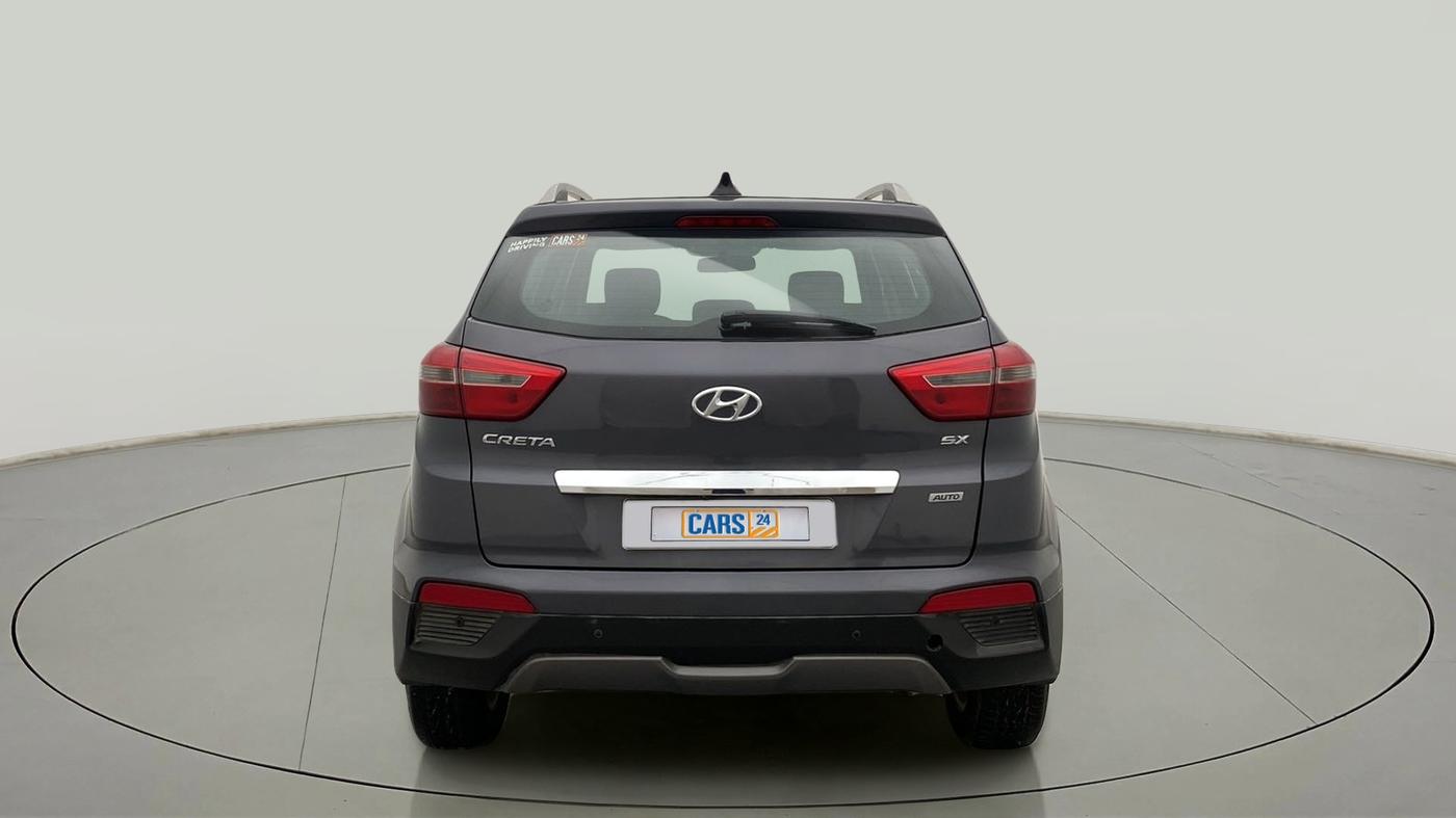2017 Hyundai Creta SX PLUS AT 1.6 PETROL, Petrol, Automatic, 52,180 km, Back/Rear