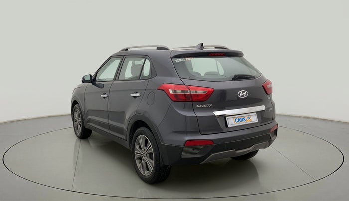 2017 Hyundai Creta SX PLUS AT 1.6 PETROL, Petrol, Automatic, 52,180 km, Left Back Diagonal