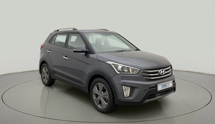 2017 Hyundai Creta SX PLUS AT 1.6 PETROL, Petrol, Automatic, 52,180 km, Right Front Diagonal