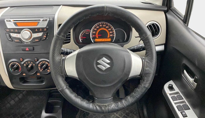 2014 Maruti Wagon R 1.0 VXI, Petrol, Manual, 8,671 km, Steering Wheel Close Up