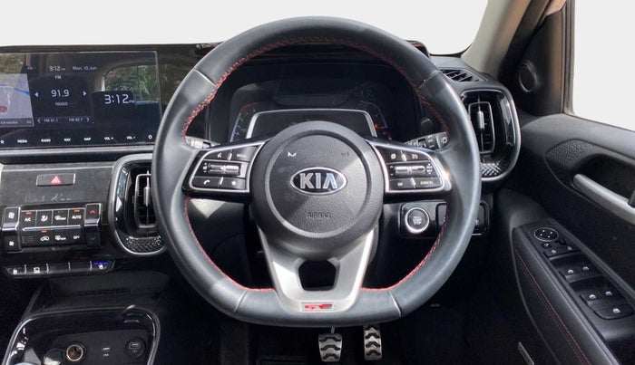 2020 KIA SONET GTX PLUS 1.0 IMT, Petrol, Manual, 32,712 km, Steering Wheel Close Up