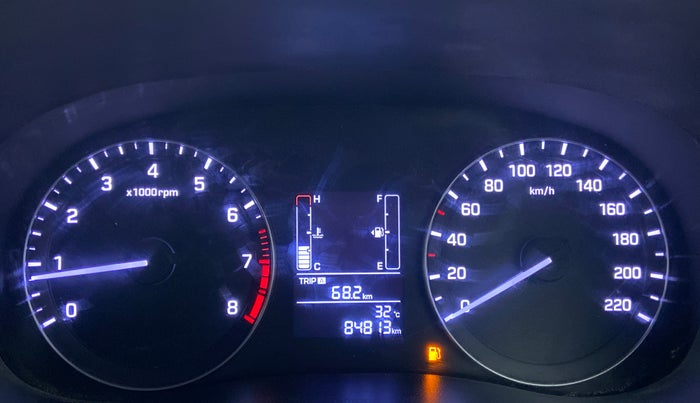 2015 Hyundai Creta 1.6 S, Petrol, Manual, Odometer Image