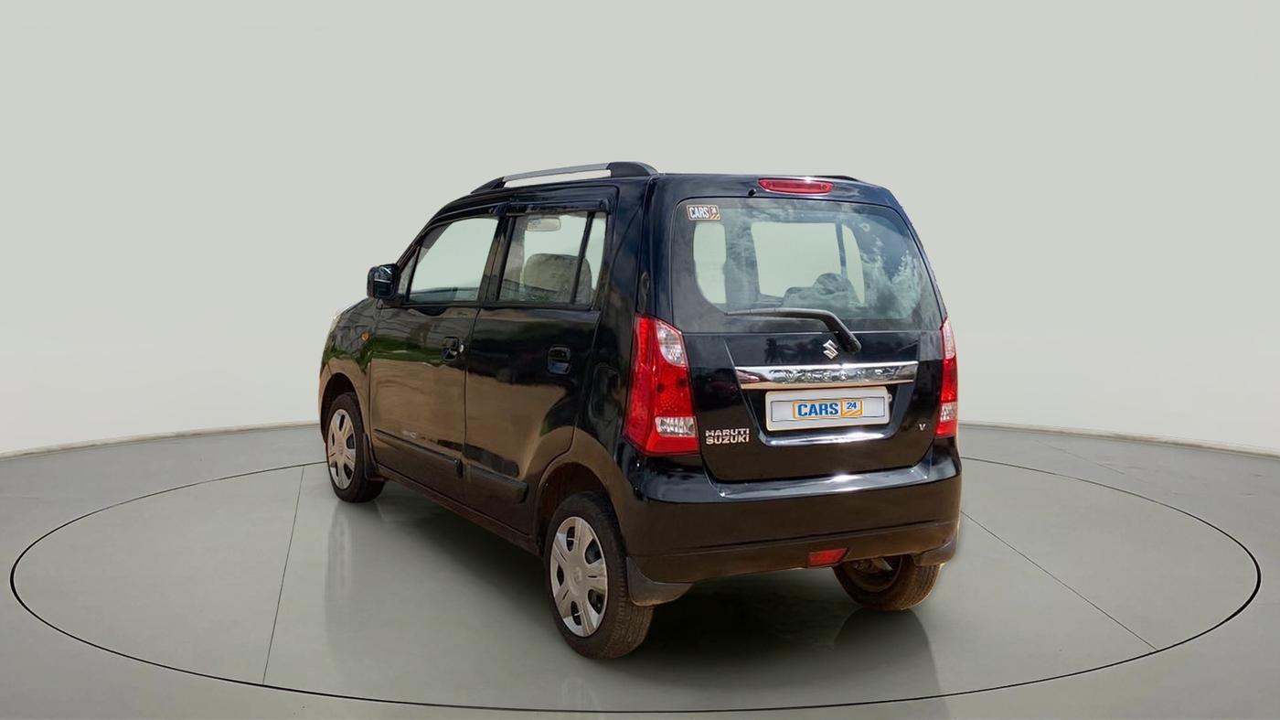 2011 Maruti Wagon R 1.0 VXI, Petrol, Manual, 34,408 km, Left Back Diagonal
