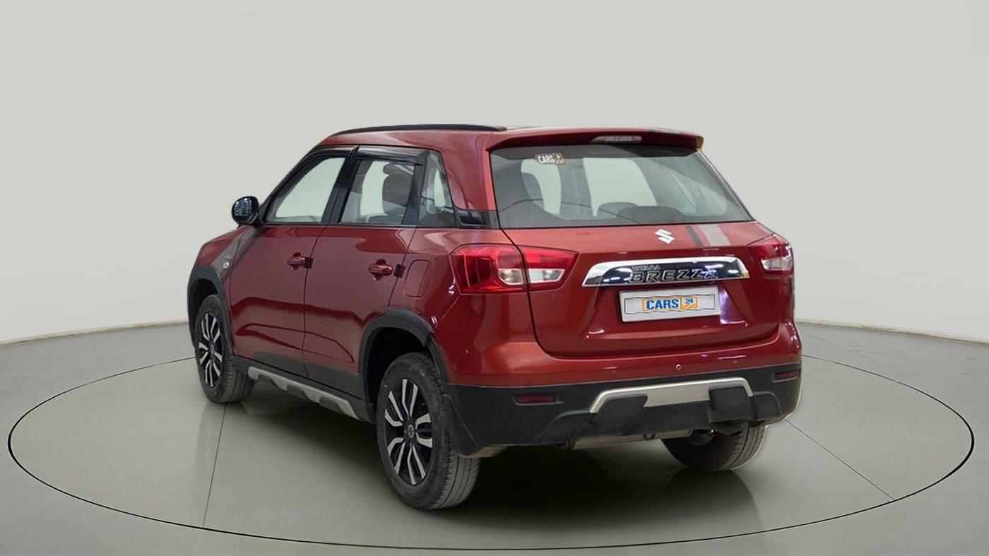 2019 Maruti Vitara Brezza VDI AMT, Diesel, Automatic, 59,992 km, Left Back Diagonal