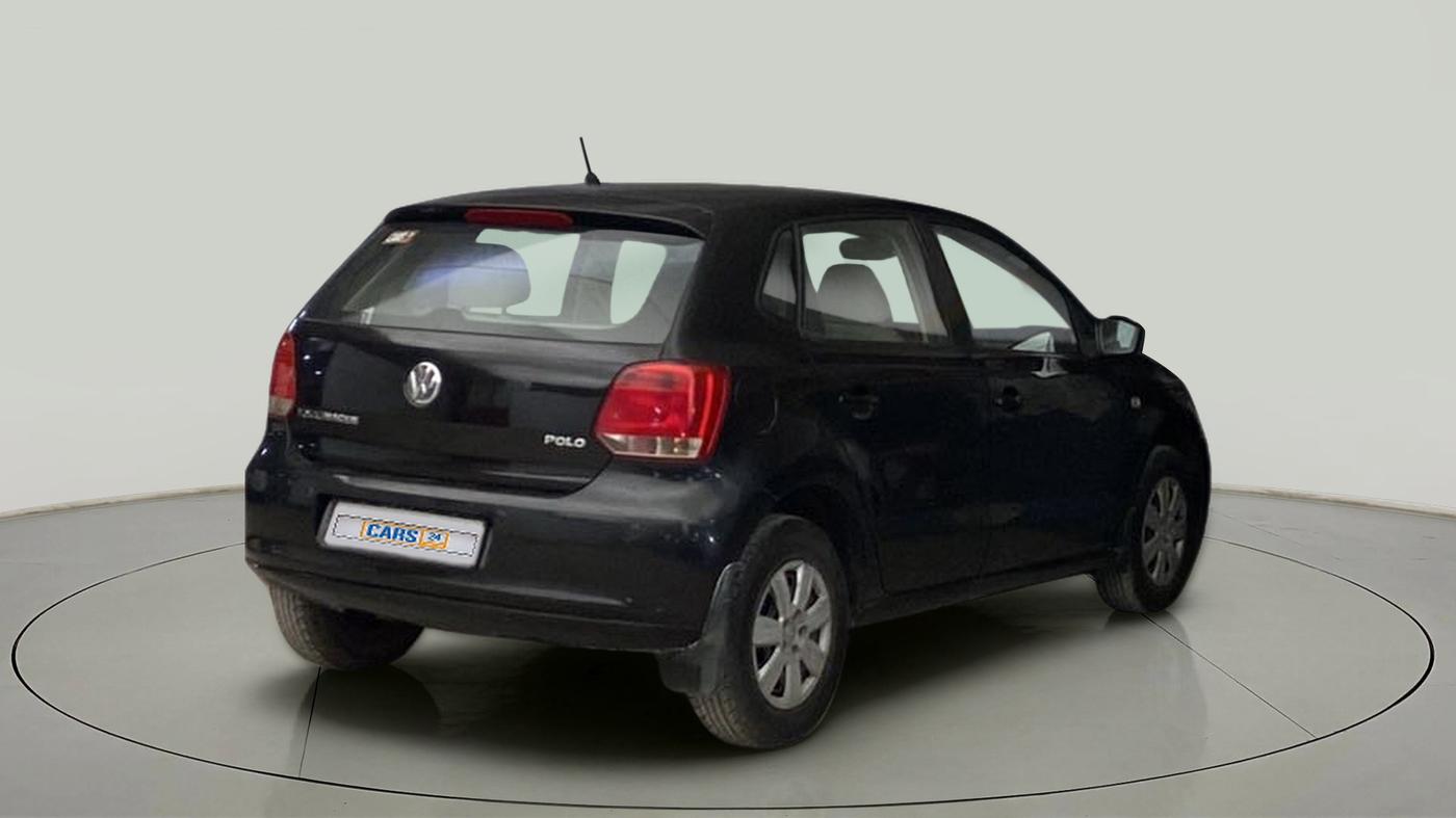 2011 Volkswagen Polo COMFORTLINE 1.2L PETROL, Petrol, Manual, 80,876 km, Right Back Diagonal