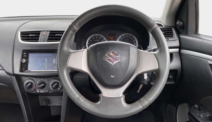 2014 Maruti Swift VXI, Petrol, Manual, 71,516 km, Steering Wheel Close Up