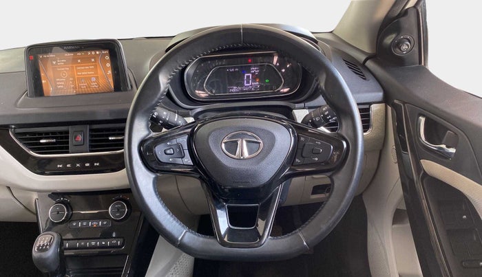 2022 Tata NEXON XZ PLUS (HS) DIESEL, Diesel, Manual, 24,072 km, Steering Wheel Close Up