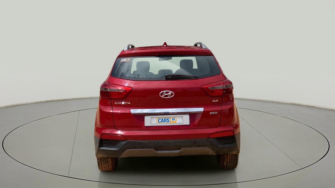 2017 Hyundai Creta SX PLUS AT 1.6 PETROL, Petrol, Automatic, 42,546 km, Back/Rear