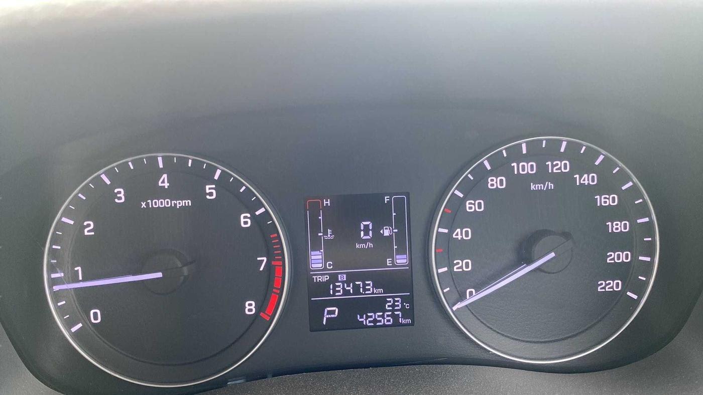 2017 Hyundai Creta SX PLUS AT 1.6 PETROL, Petrol, Automatic, 42,546 km, Odometer Image