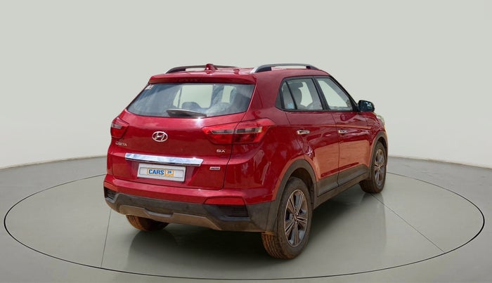 2017 Hyundai Creta SX PLUS AT 1.6 PETROL, Petrol, Automatic, 42,546 km, Right Back Diagonal