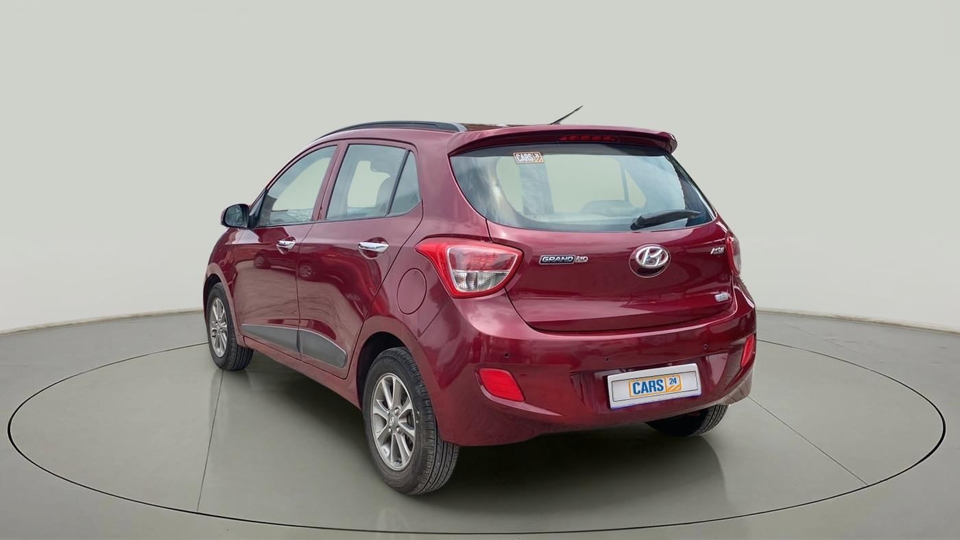 2013 Hyundai Grand i10 ASTA (O) 1.2 KAPPA VTVT, Petrol, Manual, 61,388 km, Left Back Diagonal