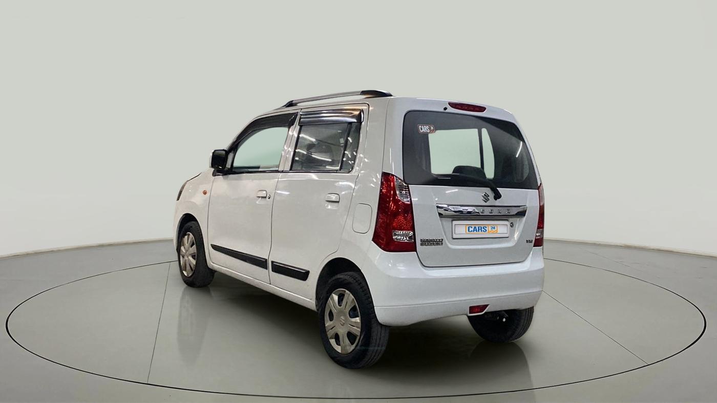 2014 Maruti Wagon R 1.0 VXI, Petrol, Manual, 1,04,217 km, Left Back Diagonal