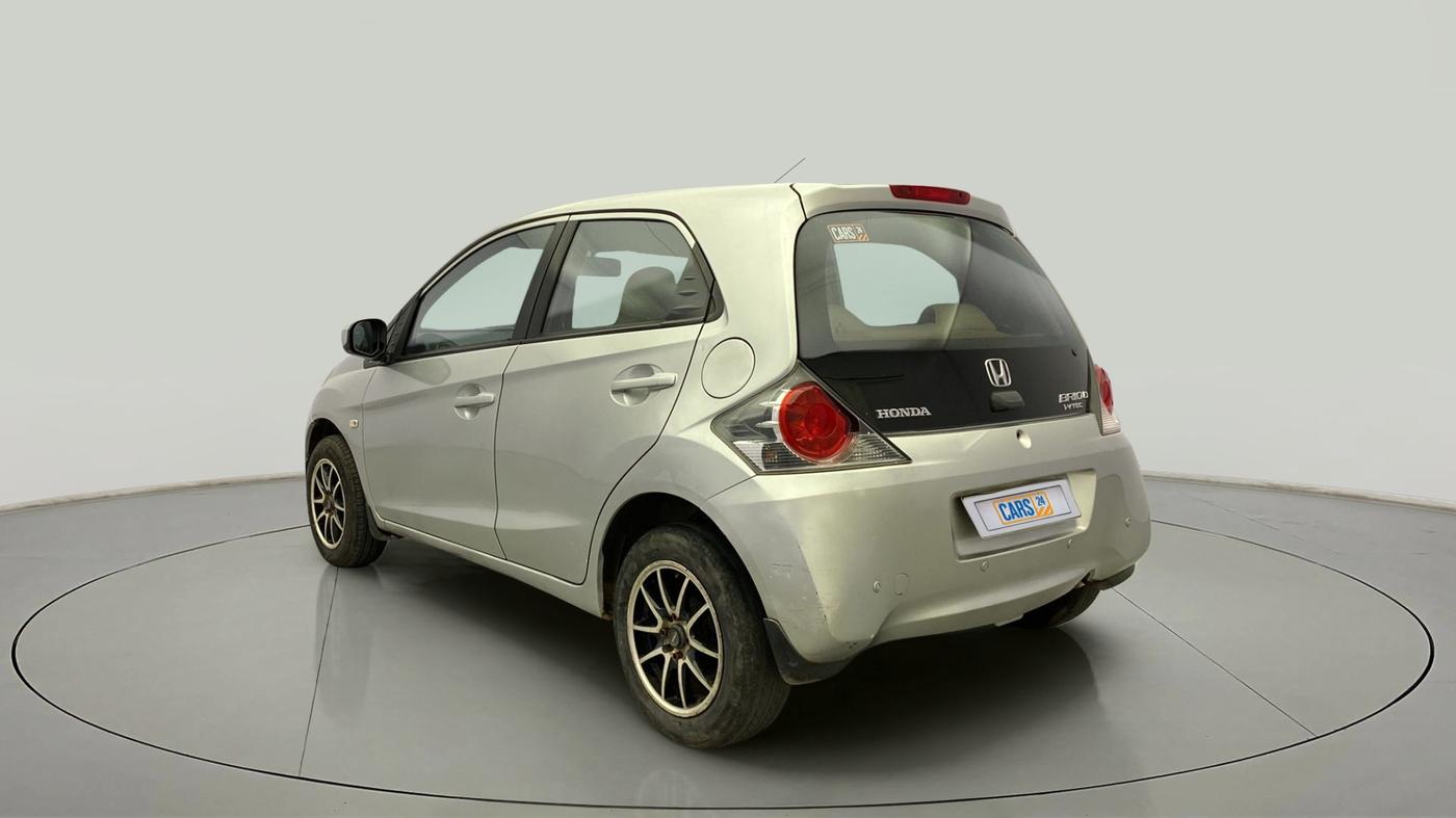 2013 Honda Brio S MT, Petrol, Manual, 92,050 km, Left Back Diagonal