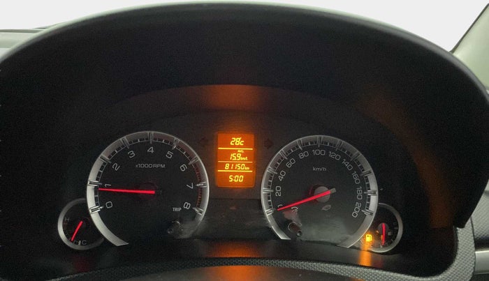 2012 Maruti Swift ZXI, Petrol, Manual, 81,136 km, Odometer Image