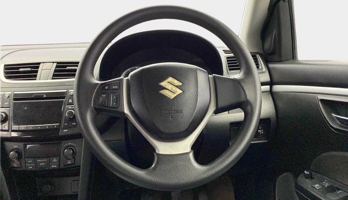 2012 Maruti Swift ZXI, Petrol, Manual, 81,136 km, Steering Wheel Close Up