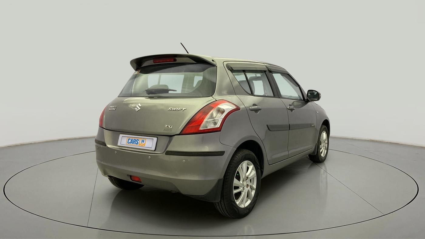 2012 Maruti Swift ZXI, Petrol, Manual, 81,136 km, Right Back Diagonal