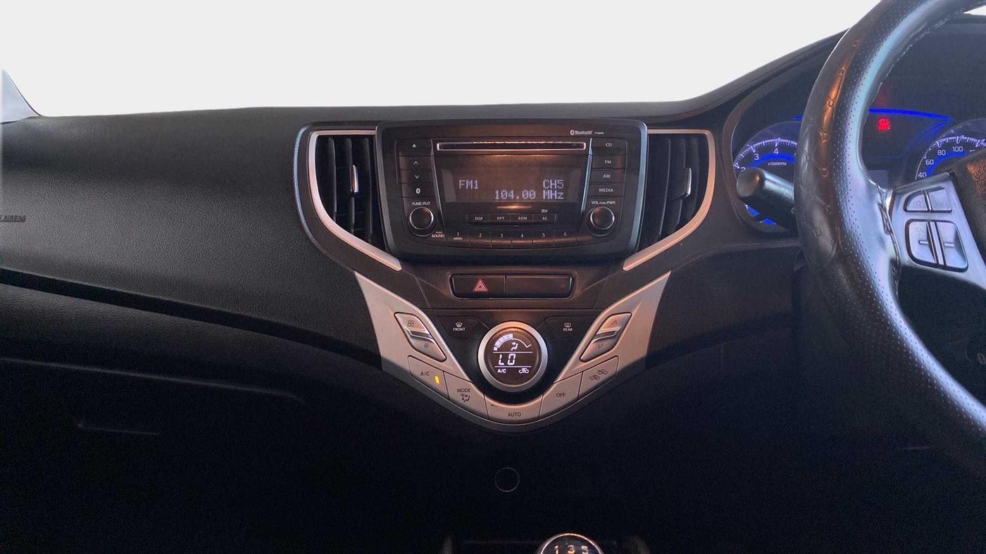 2017 Maruti Baleno DELTA PETROL 1.2, Petrol, Manual, 76,541 km, Air Conditioner