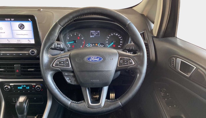 2018 Ford Ecosport TITANIUM + 1.5L PETROL AT, Petrol, Automatic, 1,01,339 km, Steering Wheel Close Up