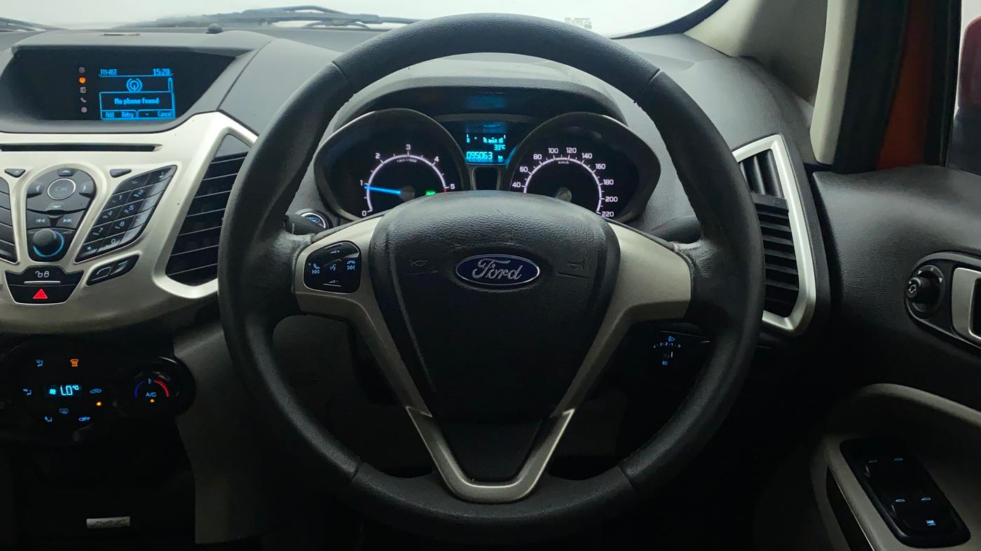 2016 Ford Ecosport TITANIUM 1.5L DIESEL, Diesel, Manual, 95,238 km, Steering Wheel Close Up
