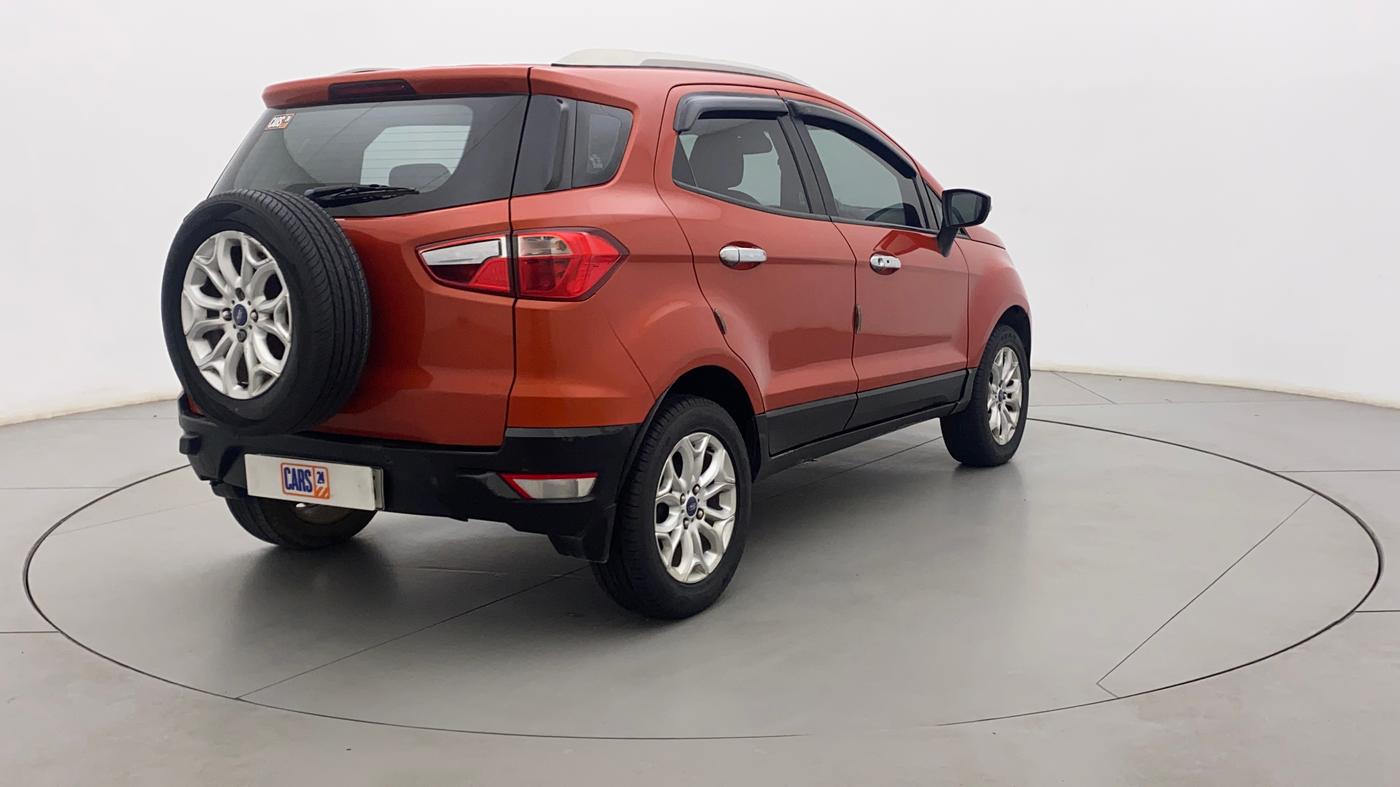 2016 Ford Ecosport TITANIUM 1.5L DIESEL, Diesel, Manual, 95,238 km, Right Back Diagonal