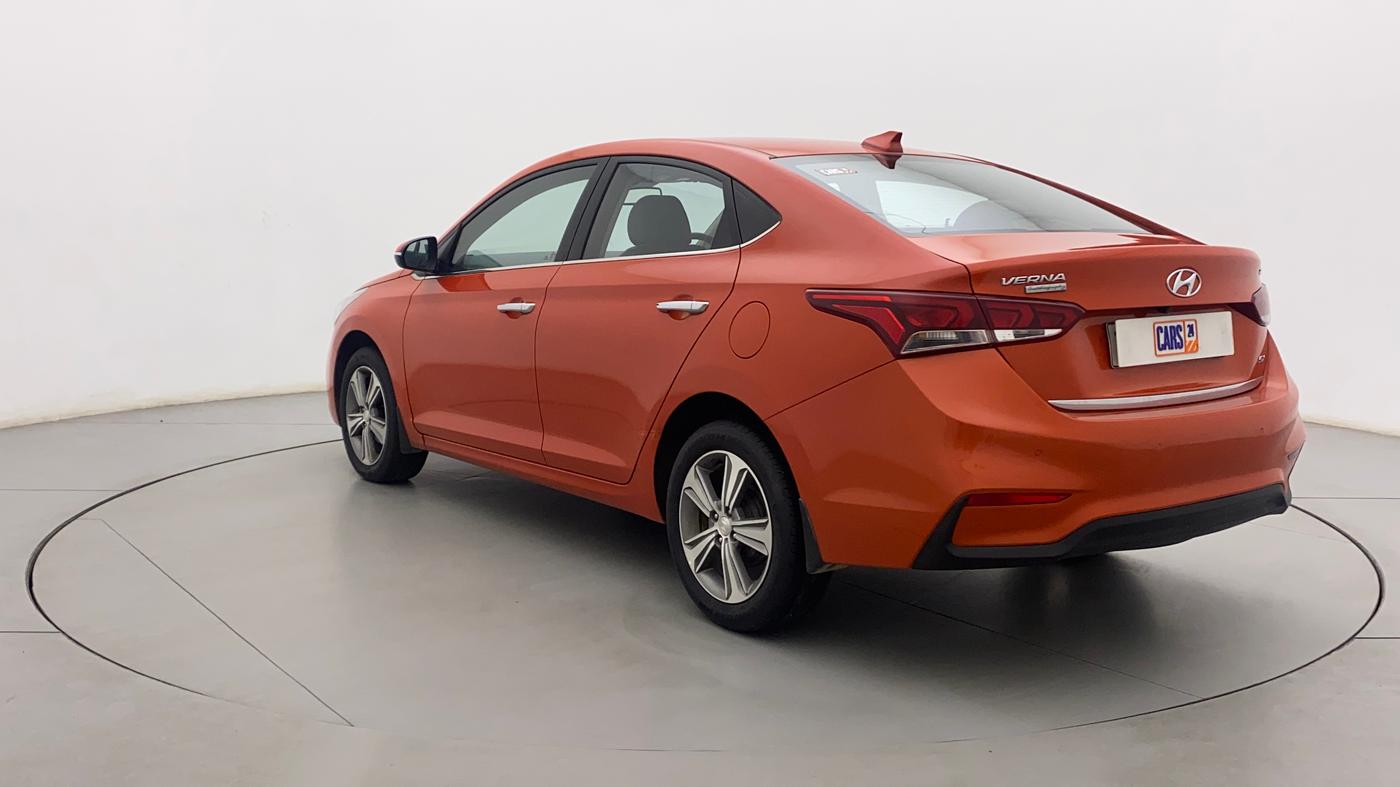 2017 Hyundai Verna 1.6 SX (O) CRDI MT, Diesel, Manual, 66,759 km, Left Back Diagonal